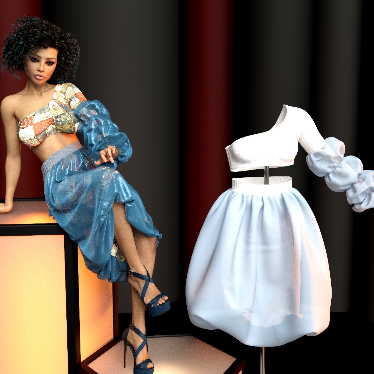 dForce Fashion Dress Ina G9F by N/A