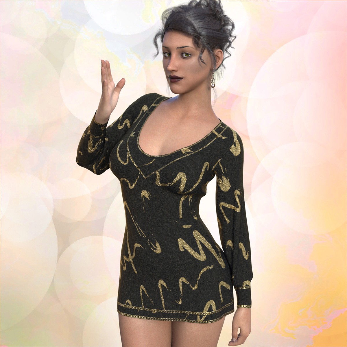LWP Smiles for Autumn Breeze dForce Sweater for G8xF by N/A