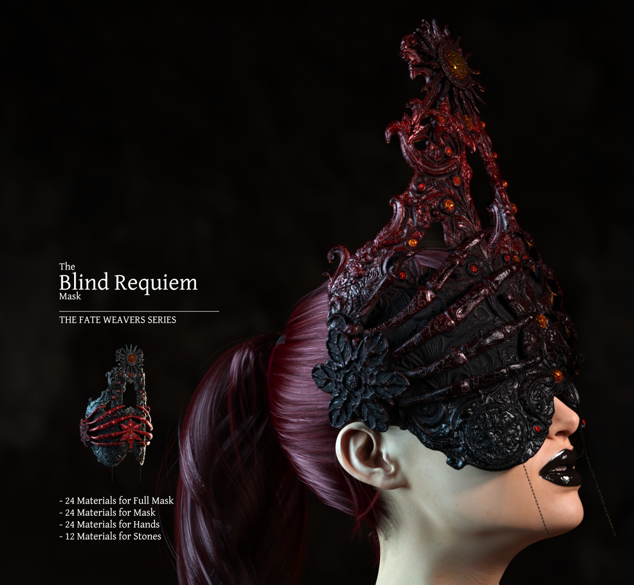 Blind Requiem Mask - G3 G8 G9 by N/A