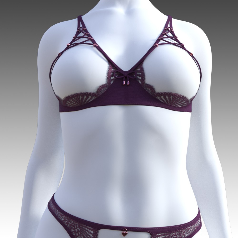 Secret Style 87 - Ouvert Bra for G8F, G8.1F by N/A