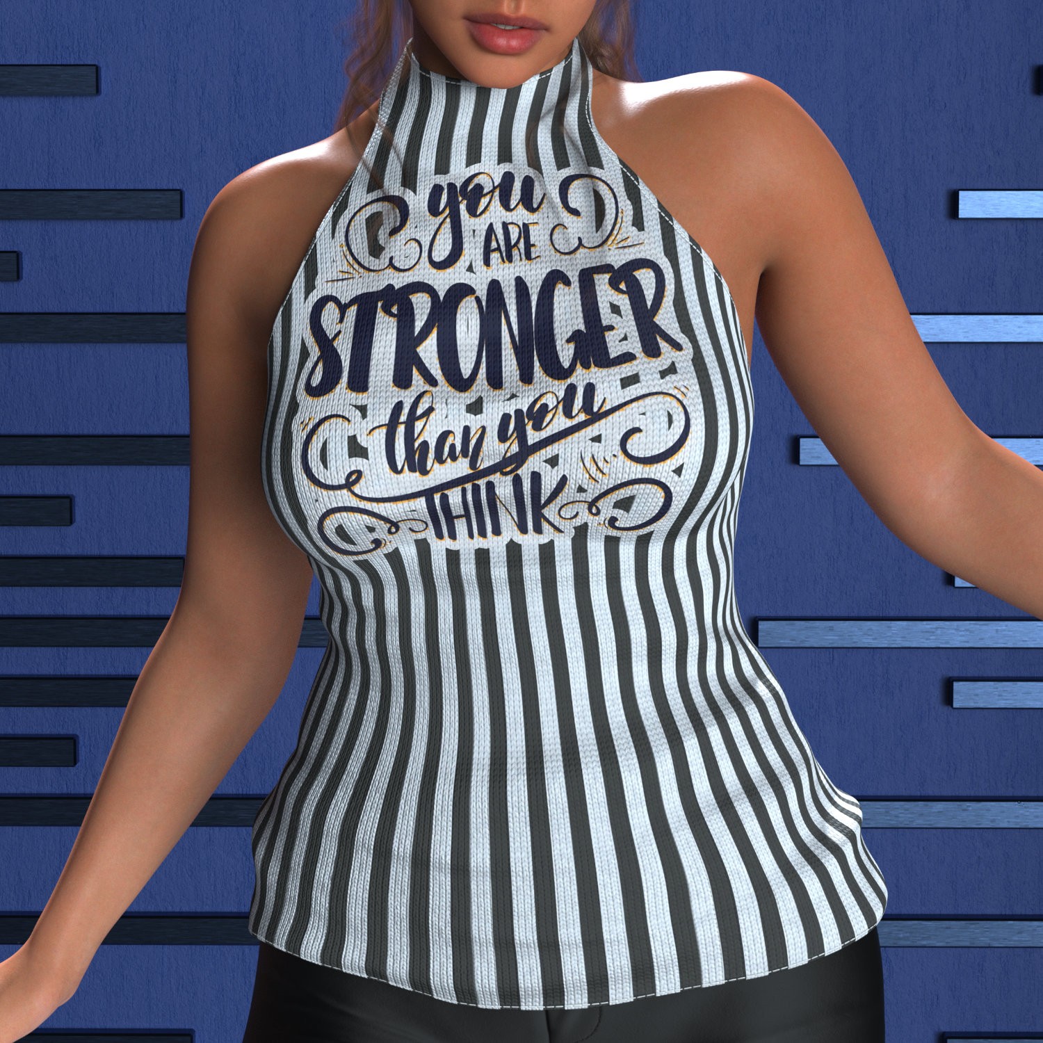 AO Casual Top for Genesis 9 Feminine by N/A