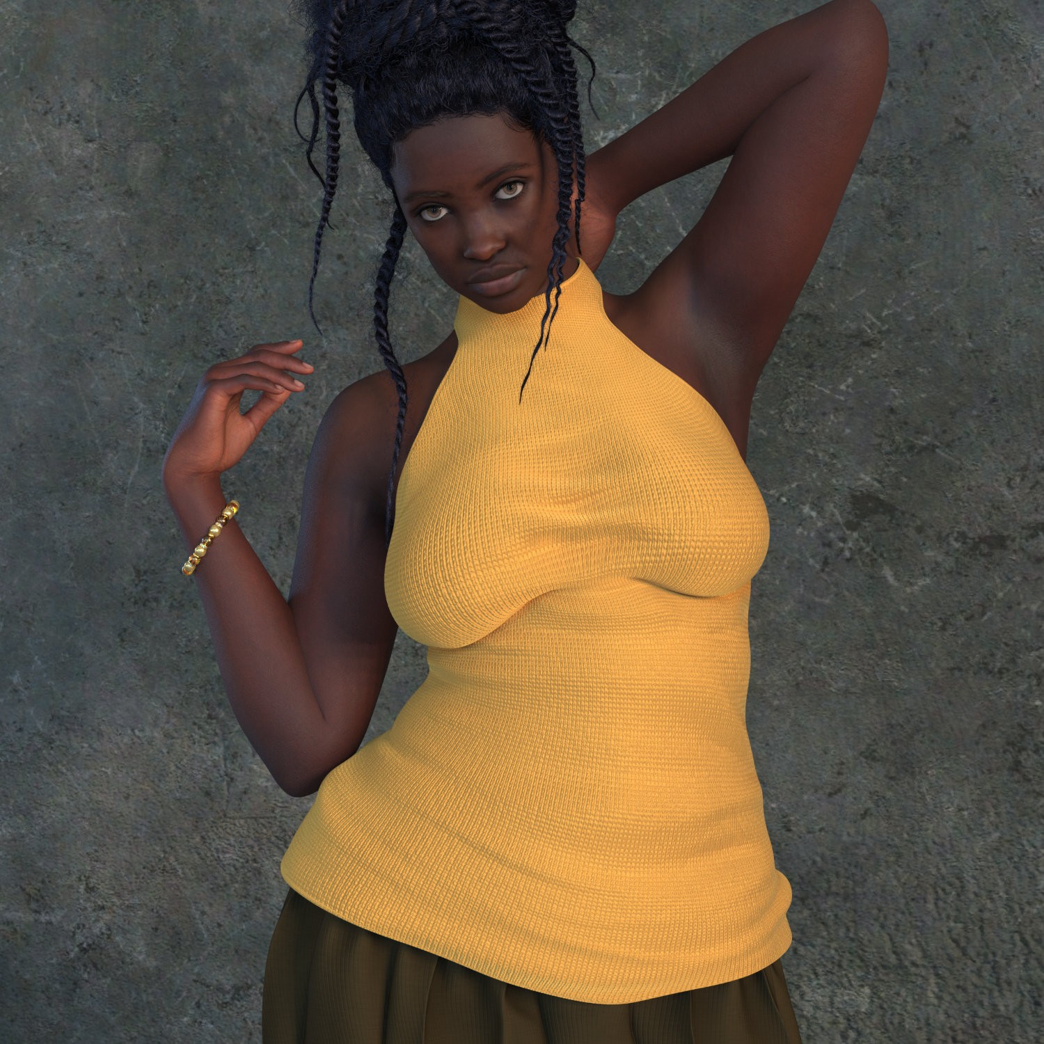 AO Casual Top for Genesis 9 Feminine by N/A