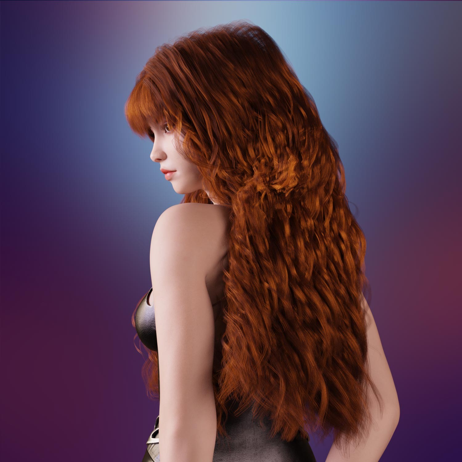 Prae-Saoirse Hair For G8/G9 Daz