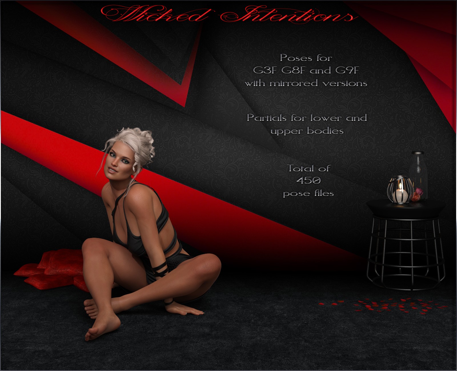 Wicked Intentions - Poses G9F-G8F-G3F by N/A