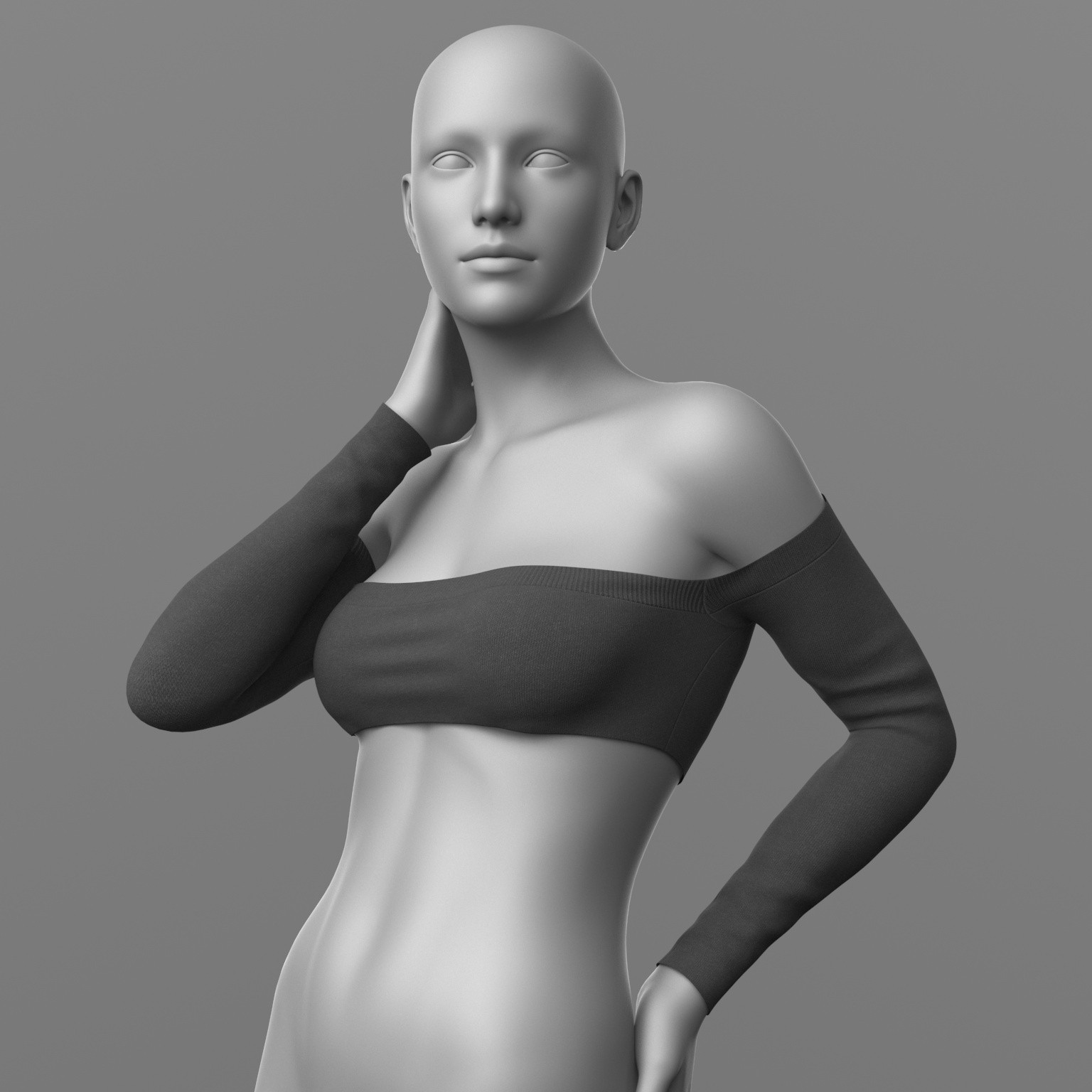 Knitted Top G8 Female by N/A