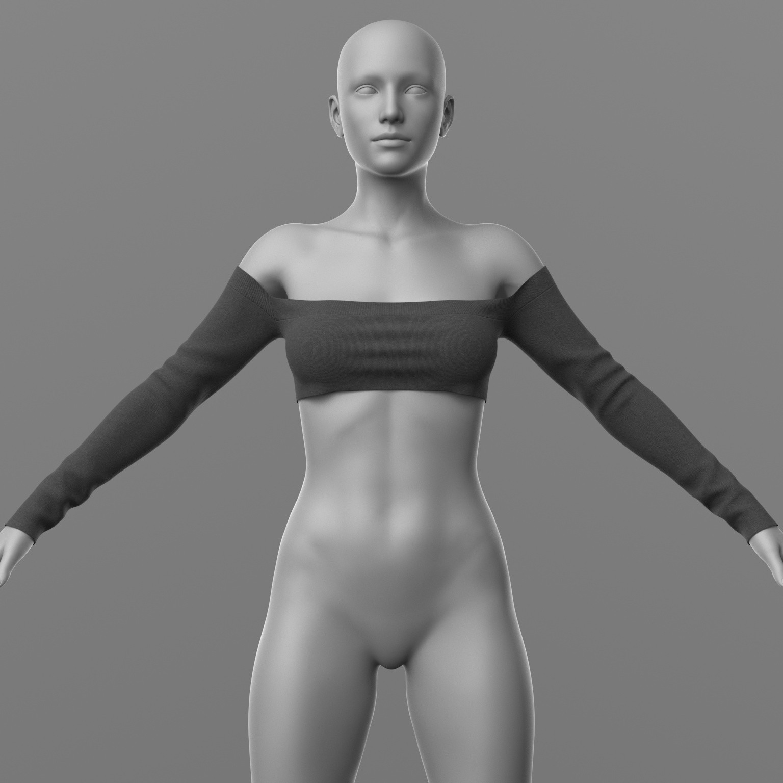 Knitted Top G8 Female by N/A