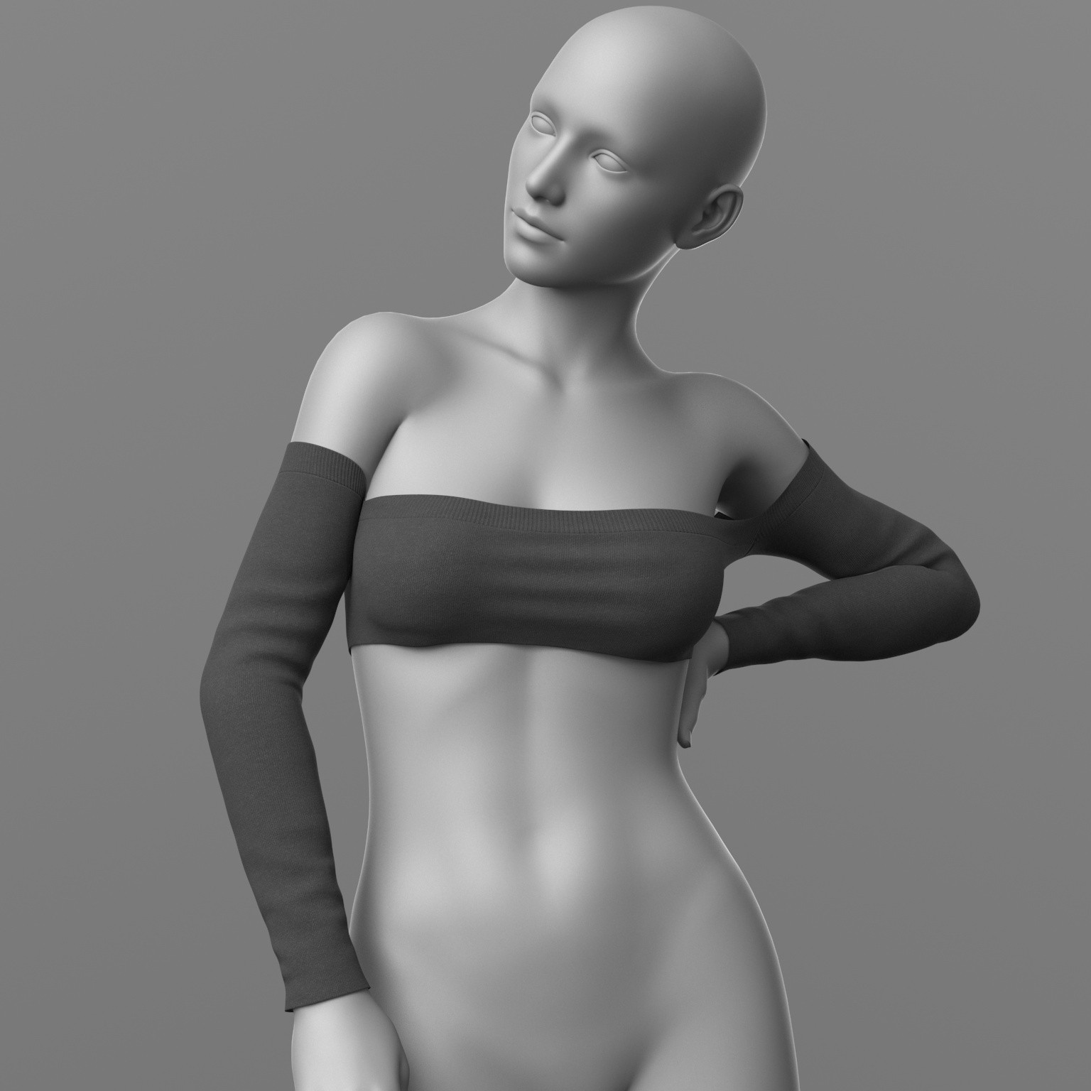Knitted Top G8 Female by N/A