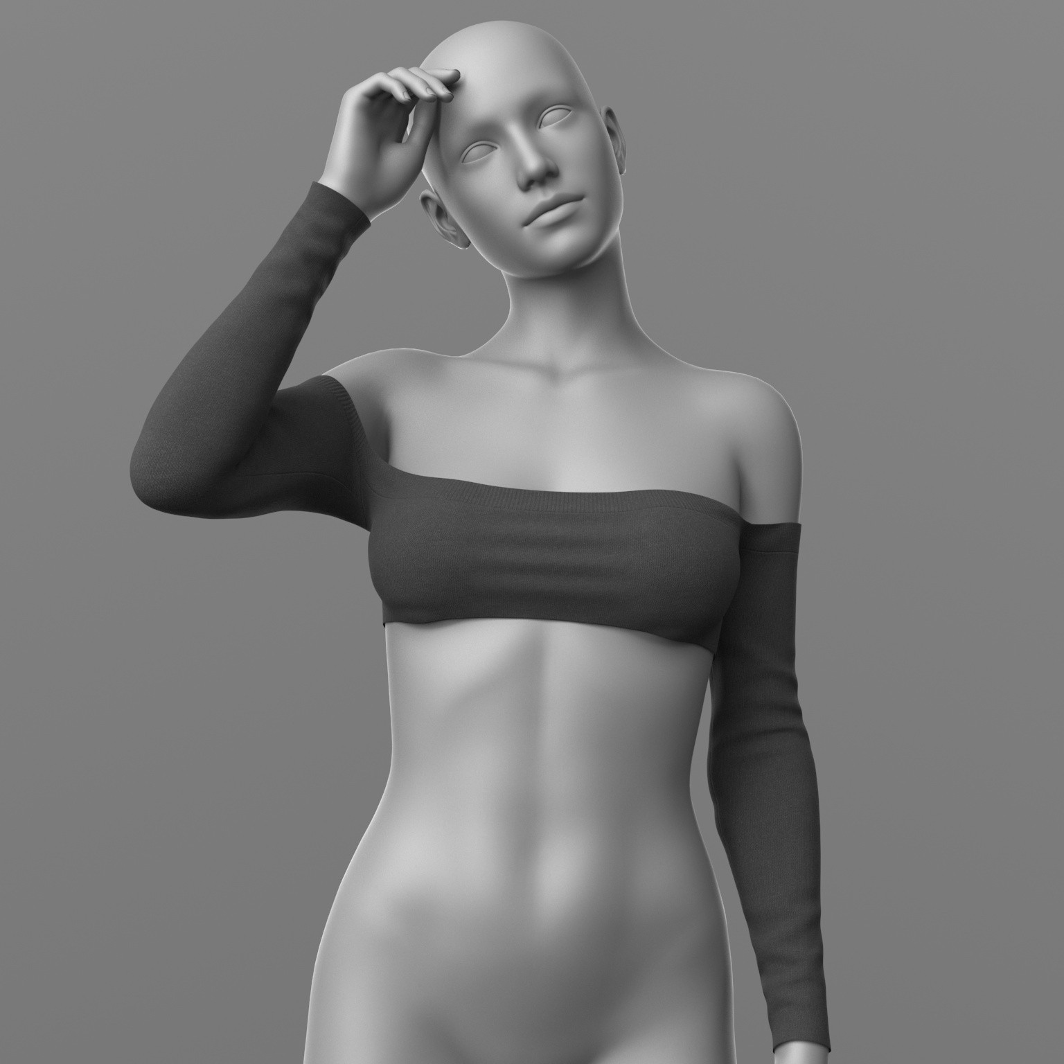 Knitted Top G8 Female by N/A