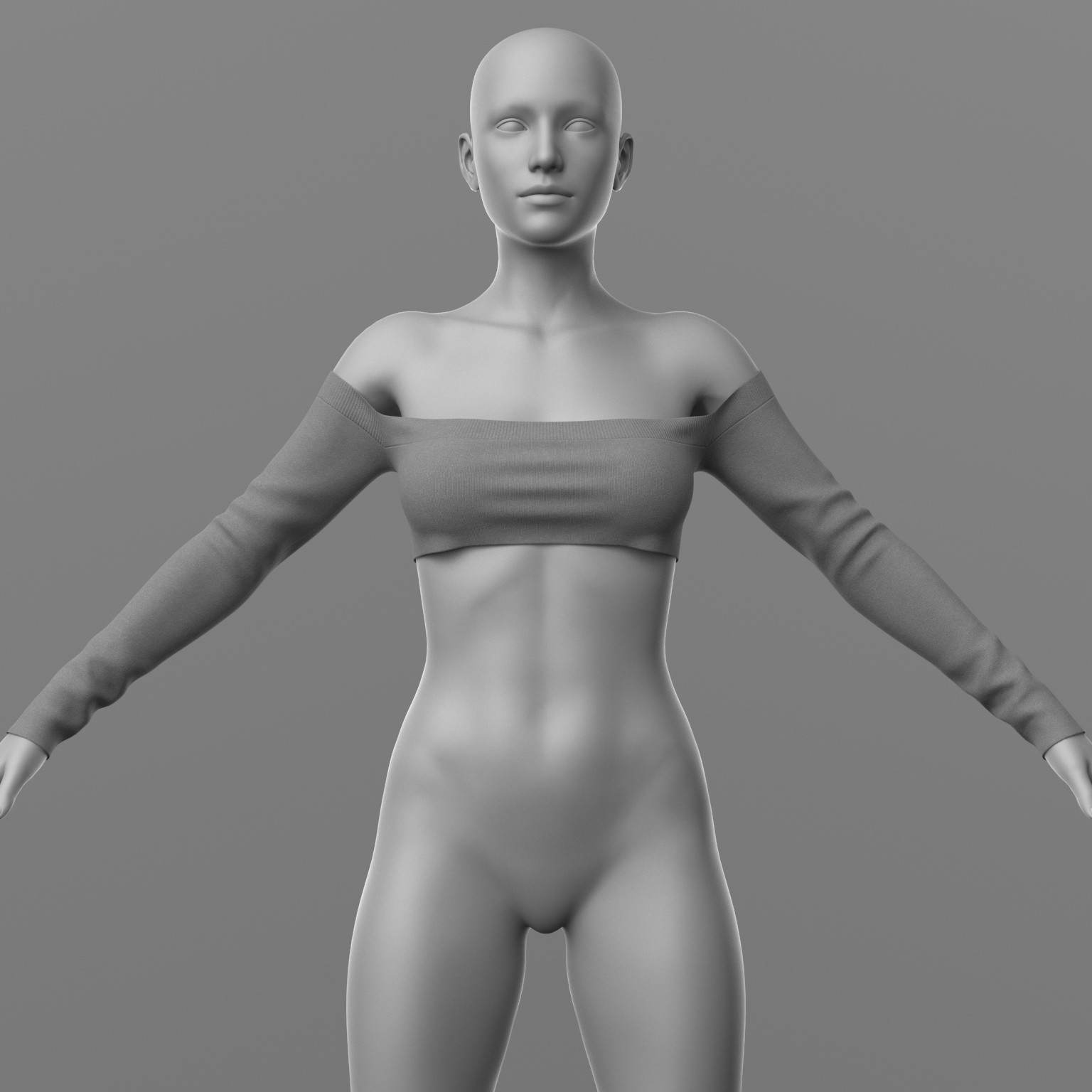Knitted Top G8 Female by N/A