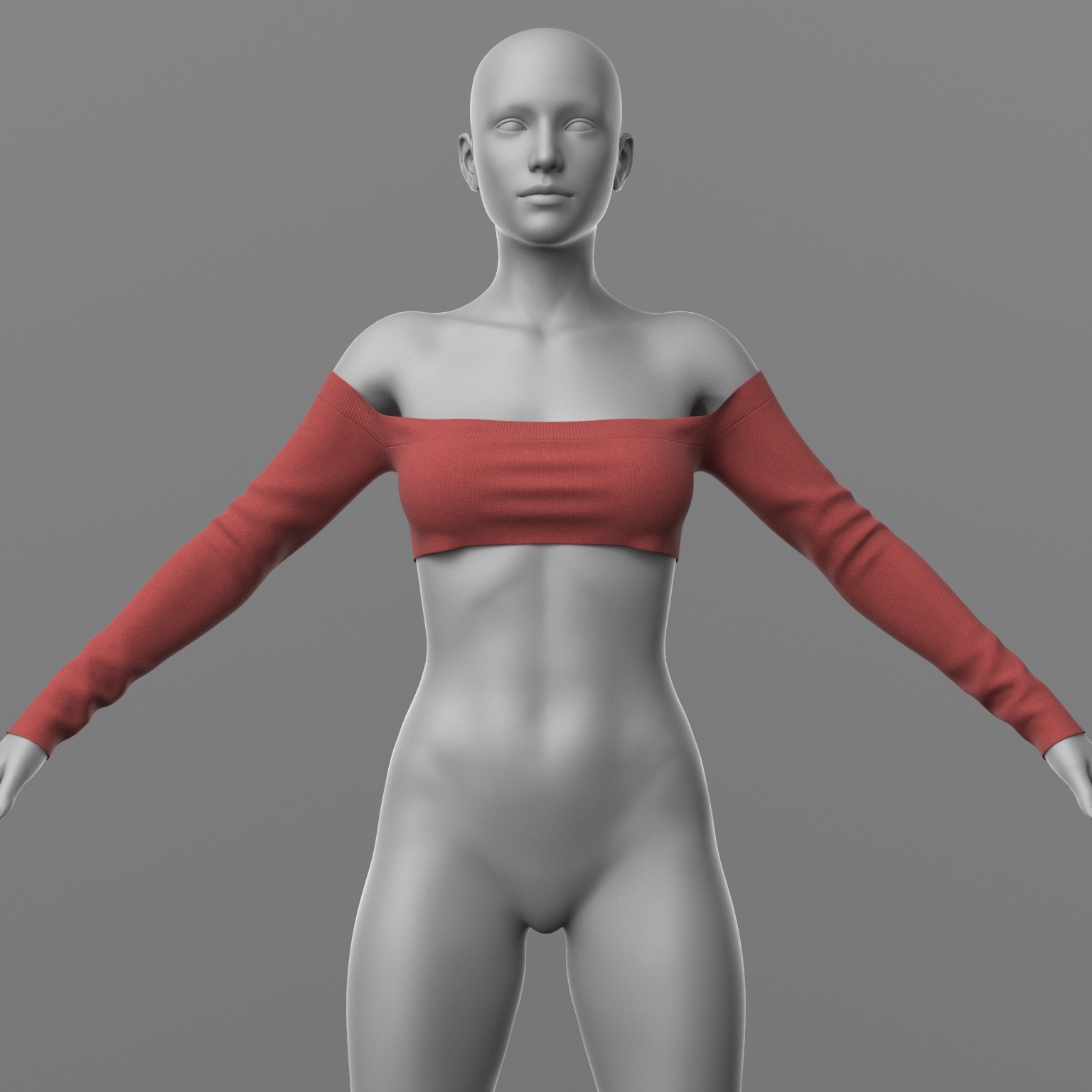 Knitted Top G8 Female by N/A