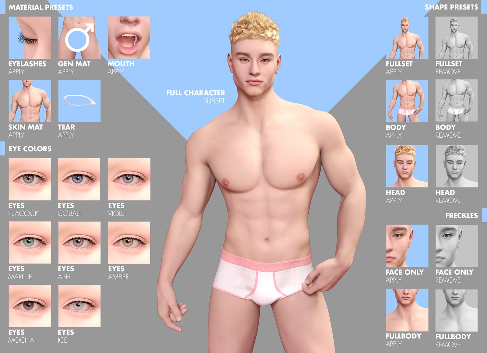 Timothy for Genesis 9 With Bulge Support Bonus by N/A