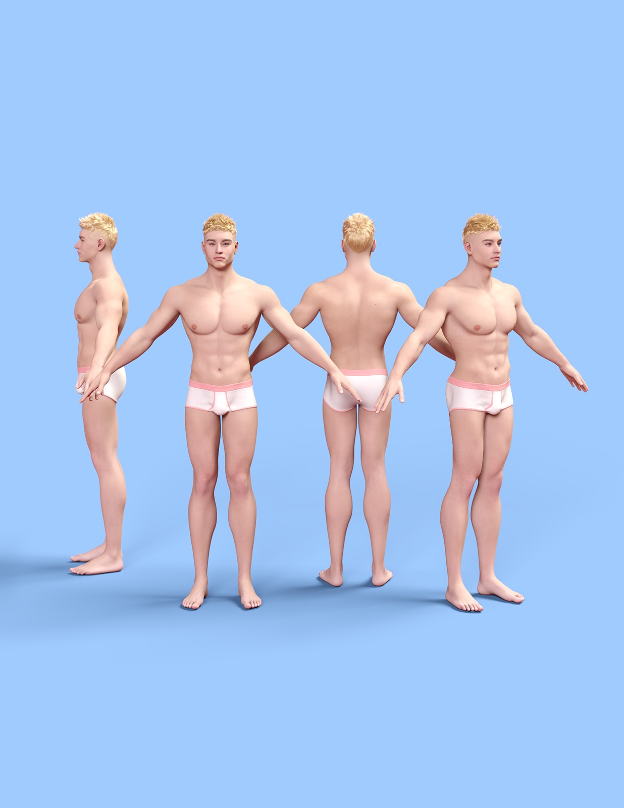 Timothy for Genesis 9 With Bulge Support Bonus by N/A