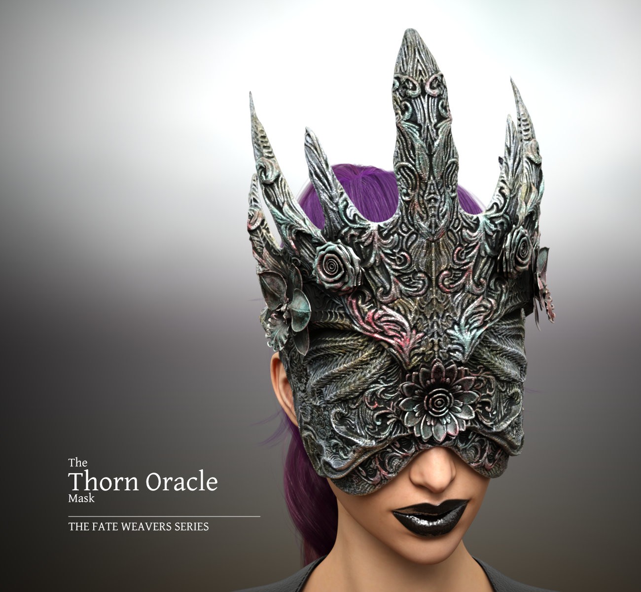 The Thorn Oracle Mask by N/A