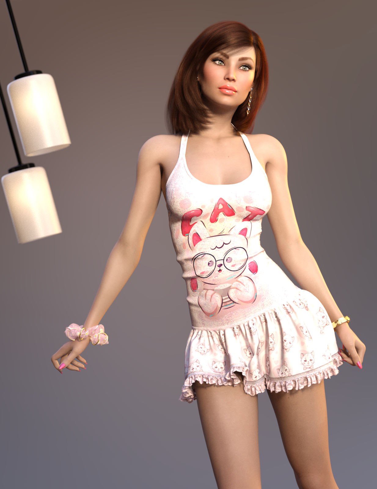 DA-Sweetheart for dForce Little Rebel Outfit by Sveva by N/A