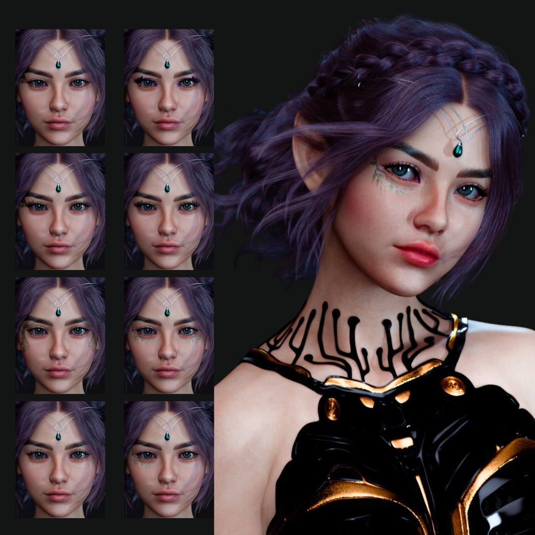 Aurora Gardenia for Genesis 8 Female by N/A