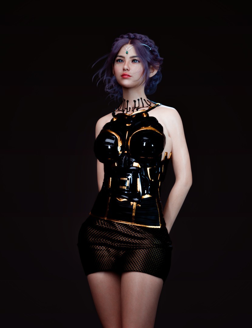 Aurora Gardenia for Genesis 8 Female by N/A