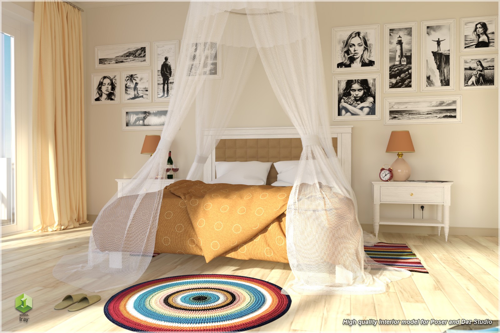 STZ Cozy Bedroom by N/A