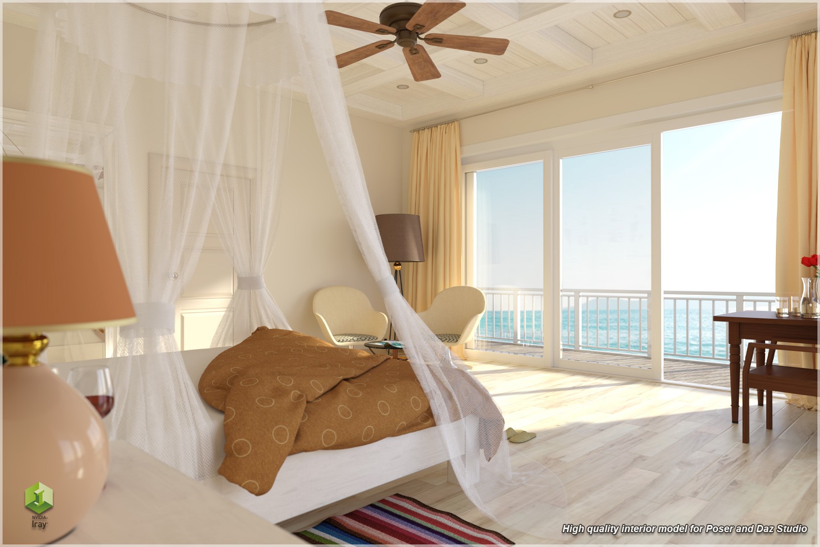 STZ Cozy Bedroom by N/A