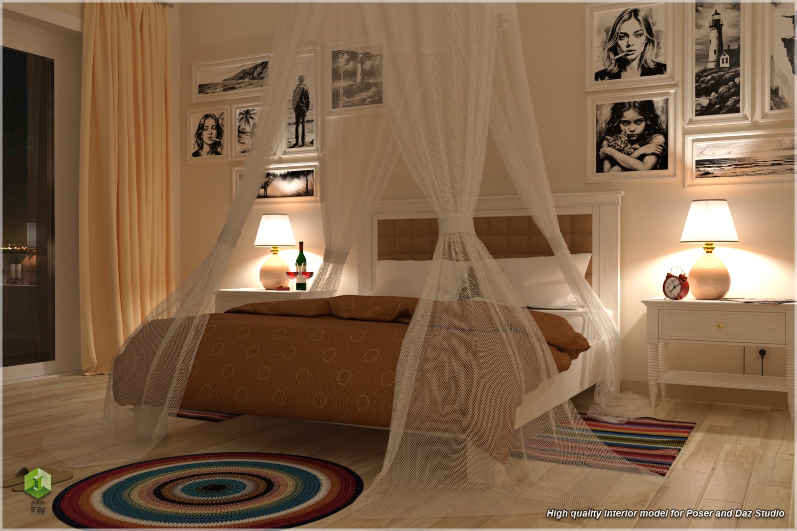 STZ Cozy Bedroom by N/A