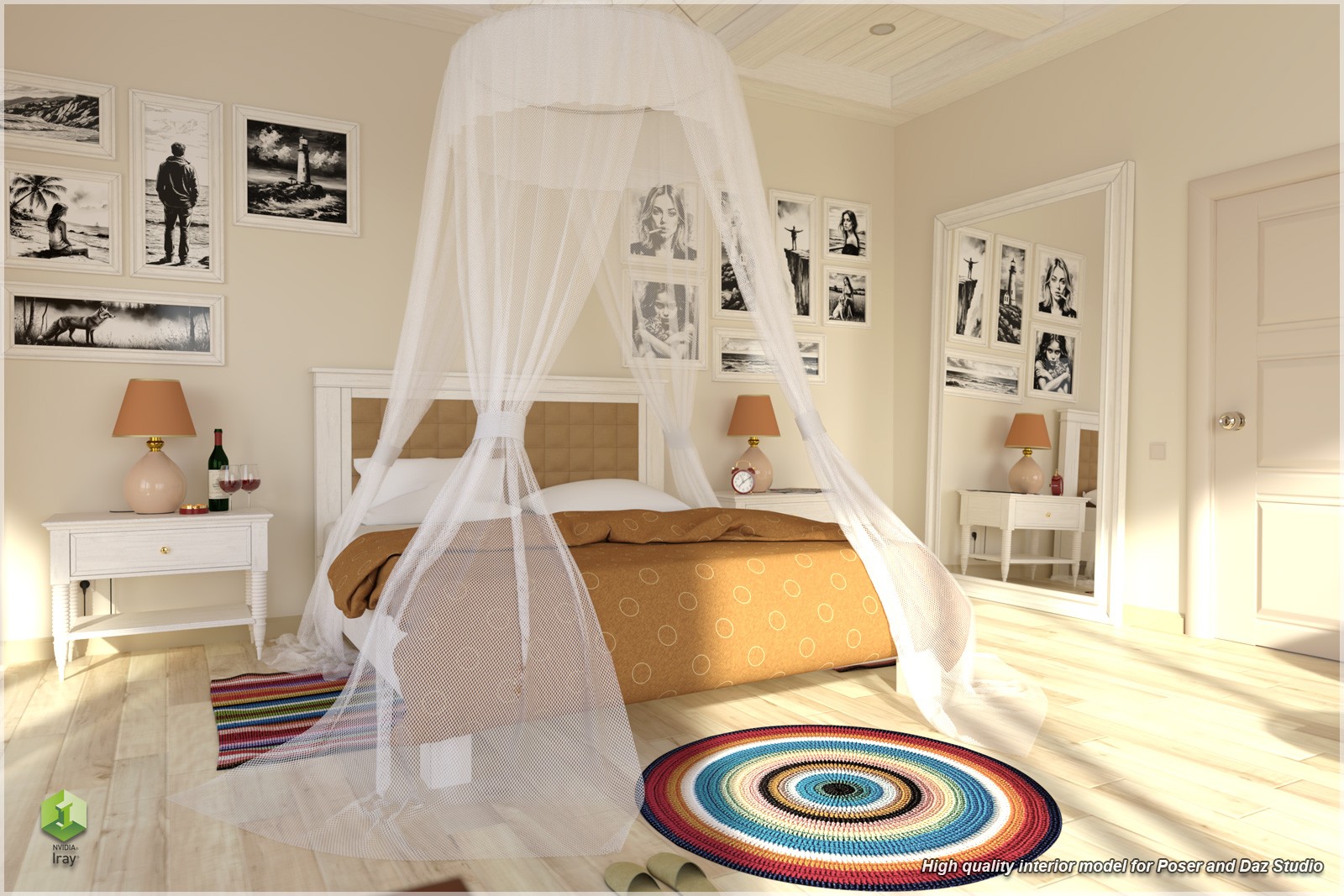 STZ Cozy Bedroom by N/A