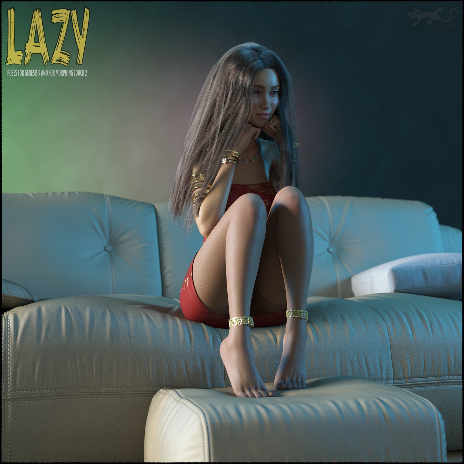 Lazy - Poses for Genesis 9 by N/A