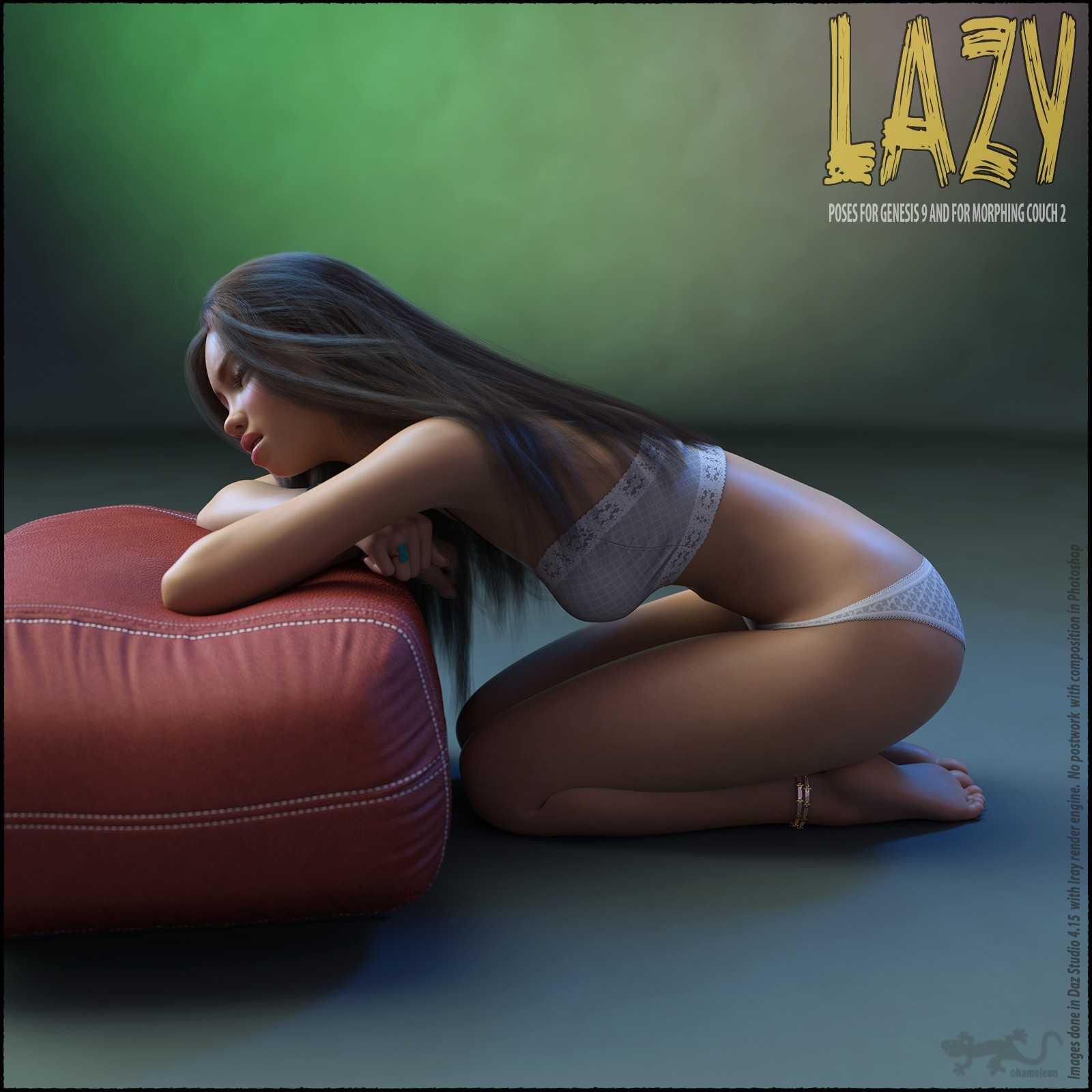 Lazy - Poses for Genesis 9 by N/A