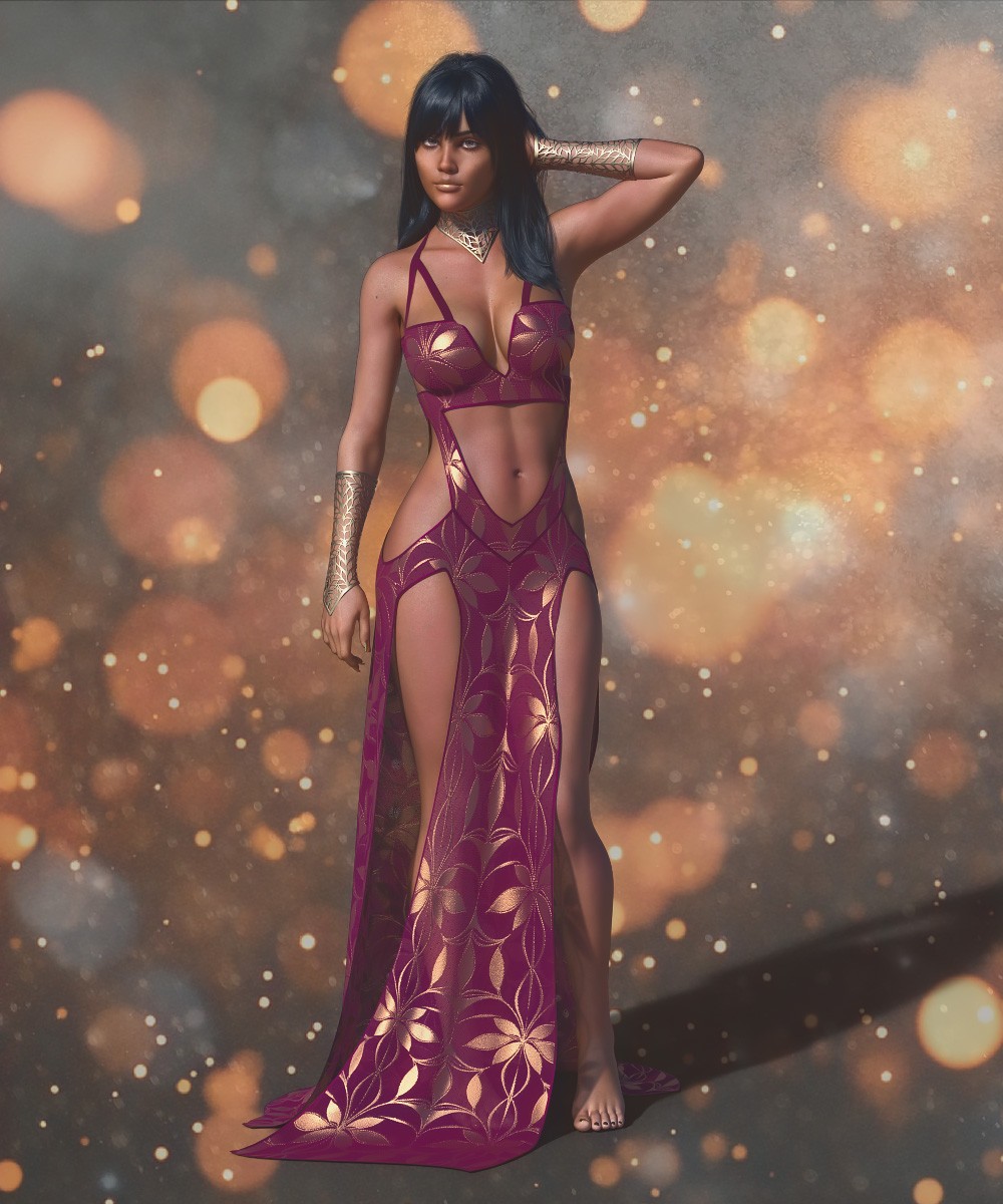 Margot Gown for G8/8.1 Genesis Females by N/A