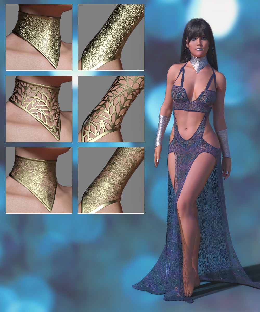Margot Gown for G8/8.1 Genesis Females by N/A