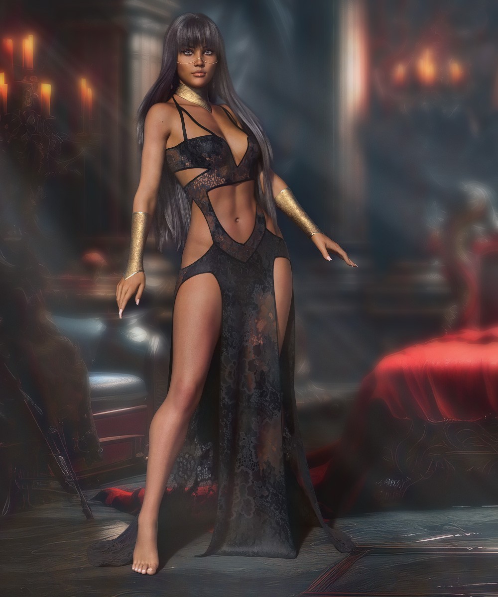 Margot Gown for G8/8.1 Genesis Females by N/A