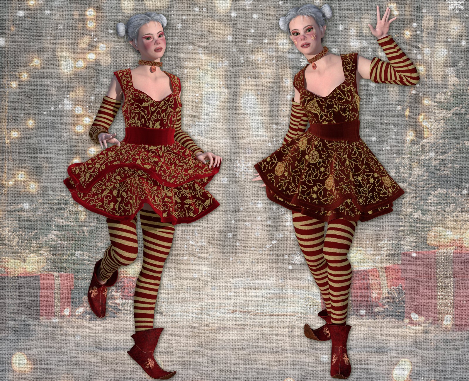 Funny Christmas for Funny Clothing Set by N/A