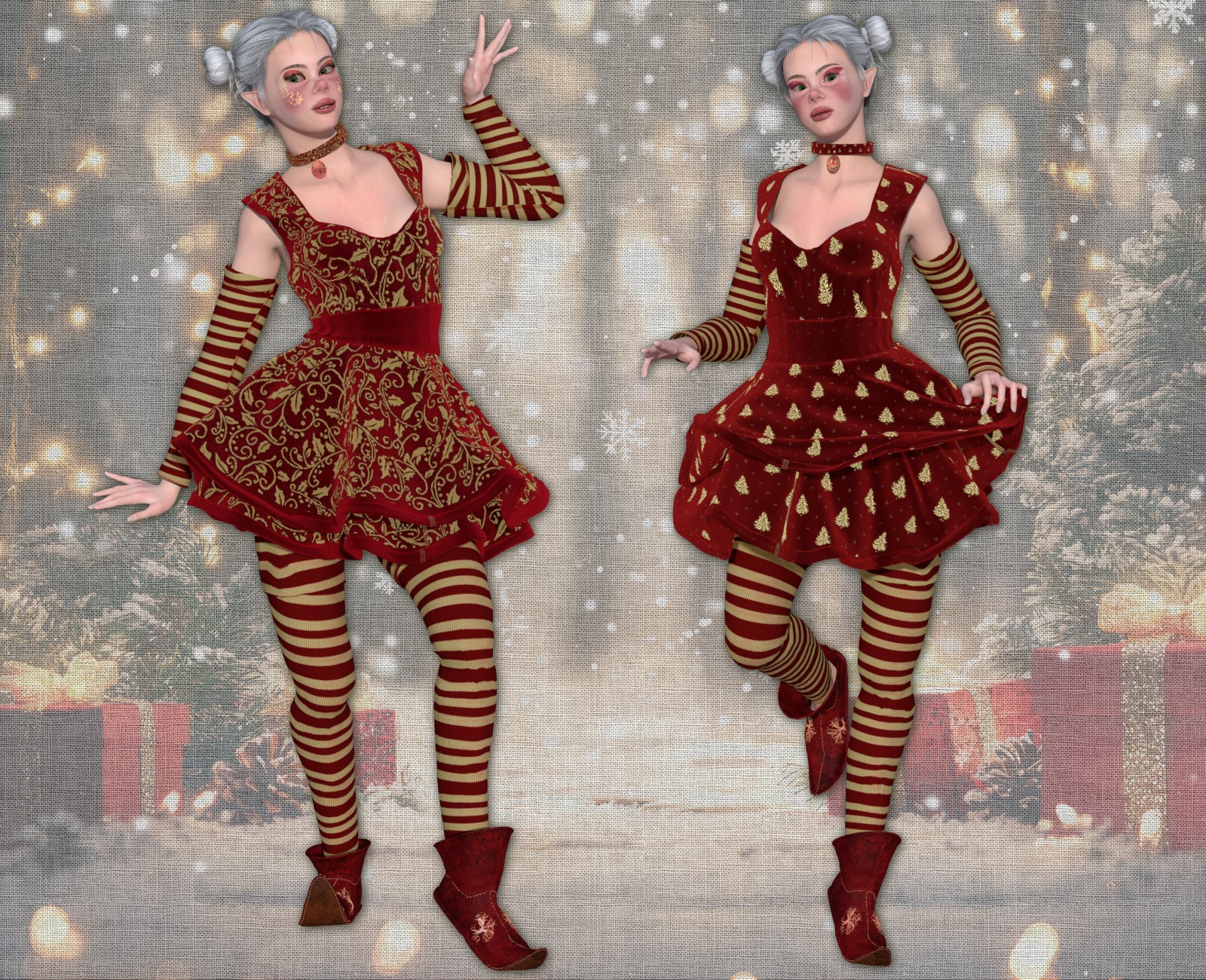 Funny Christmas for Funny Clothing Set by N/A