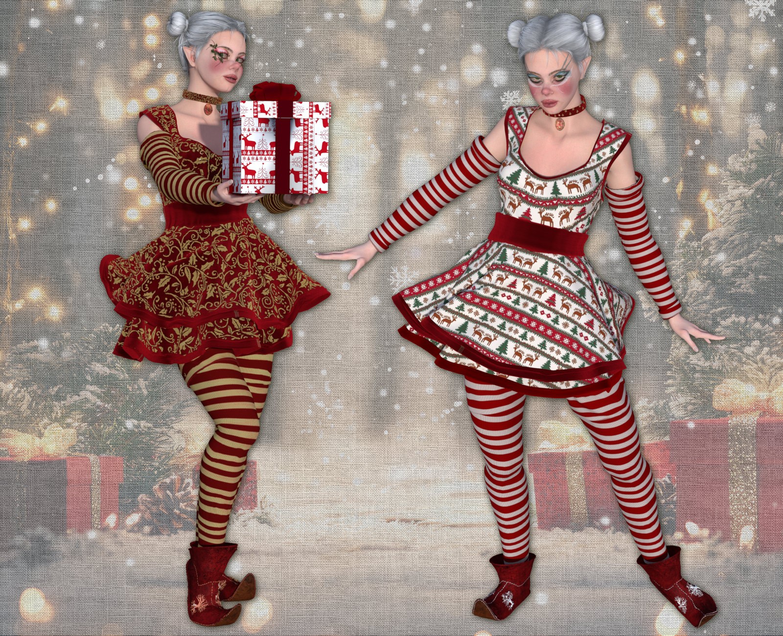 Funny Christmas for Funny Clothing Set by N/A