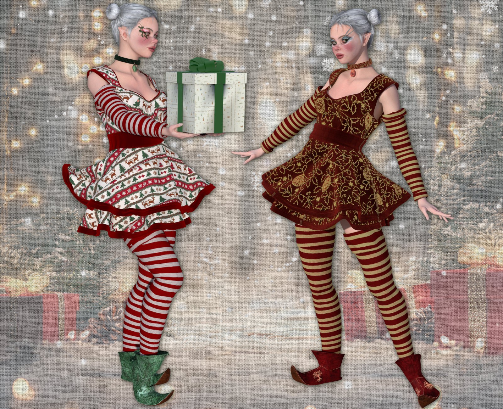 Funny Christmas for Funny Clothing Set by N/A
