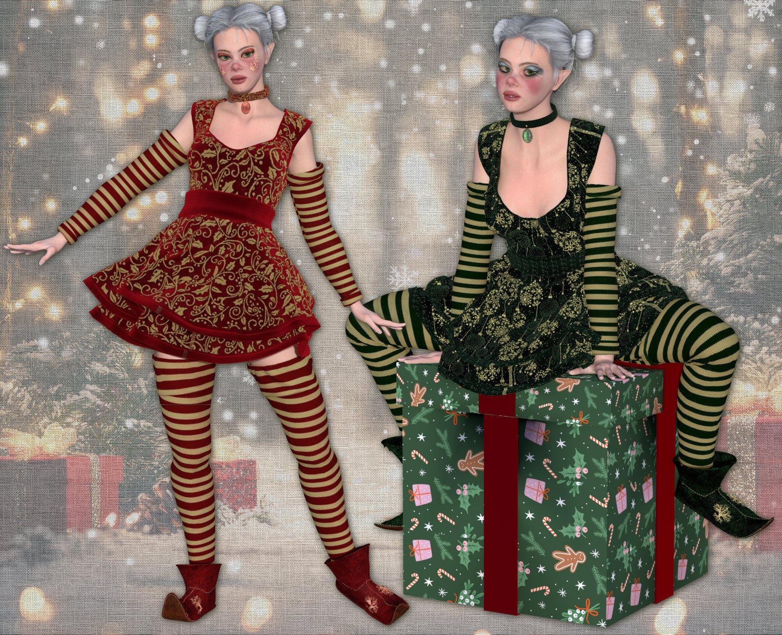 Funny Christmas for Funny Clothing Set by N/A