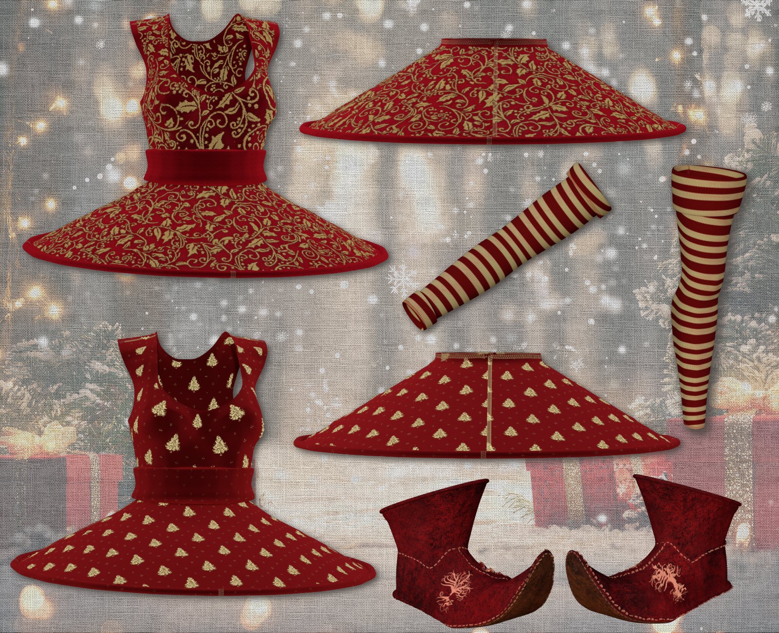 Funny Christmas for Funny Clothing Set by N/A