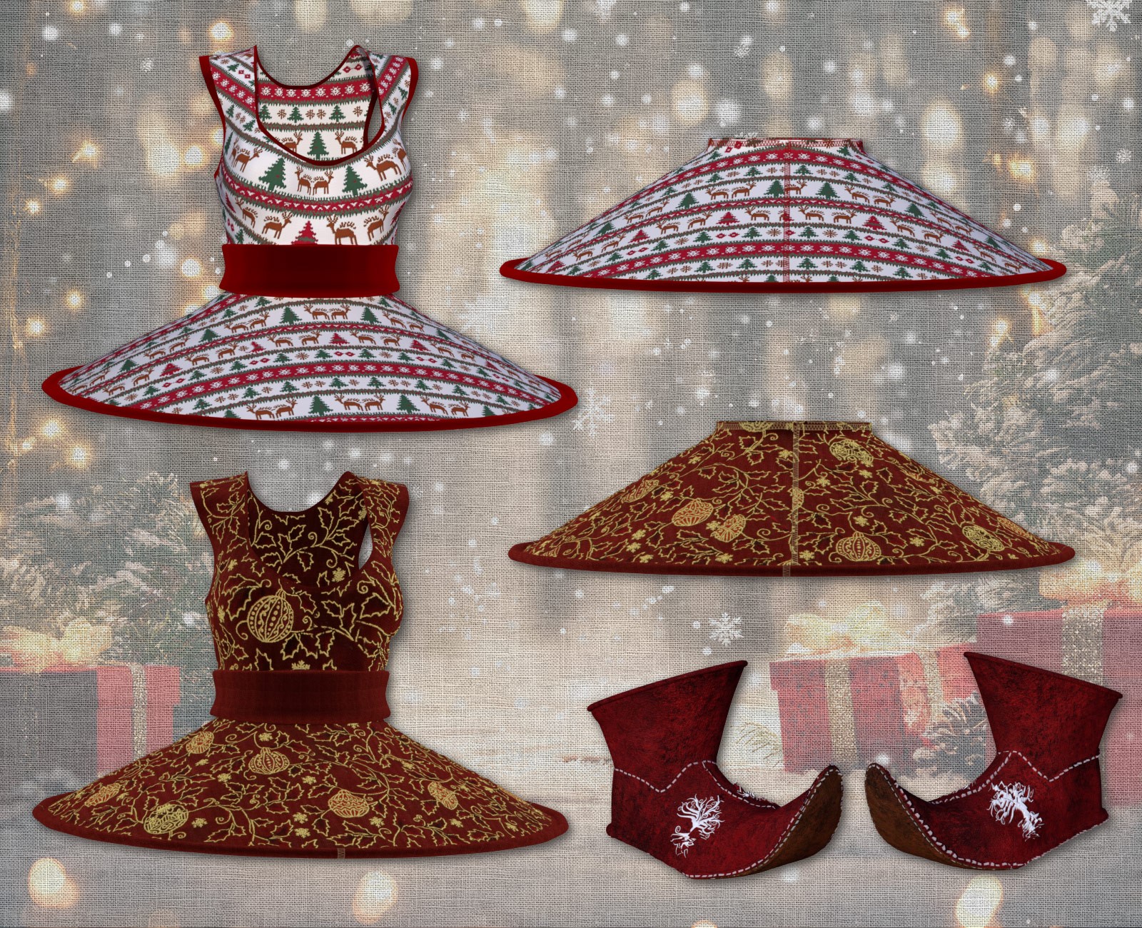 Funny Christmas for Funny Clothing Set by N/A