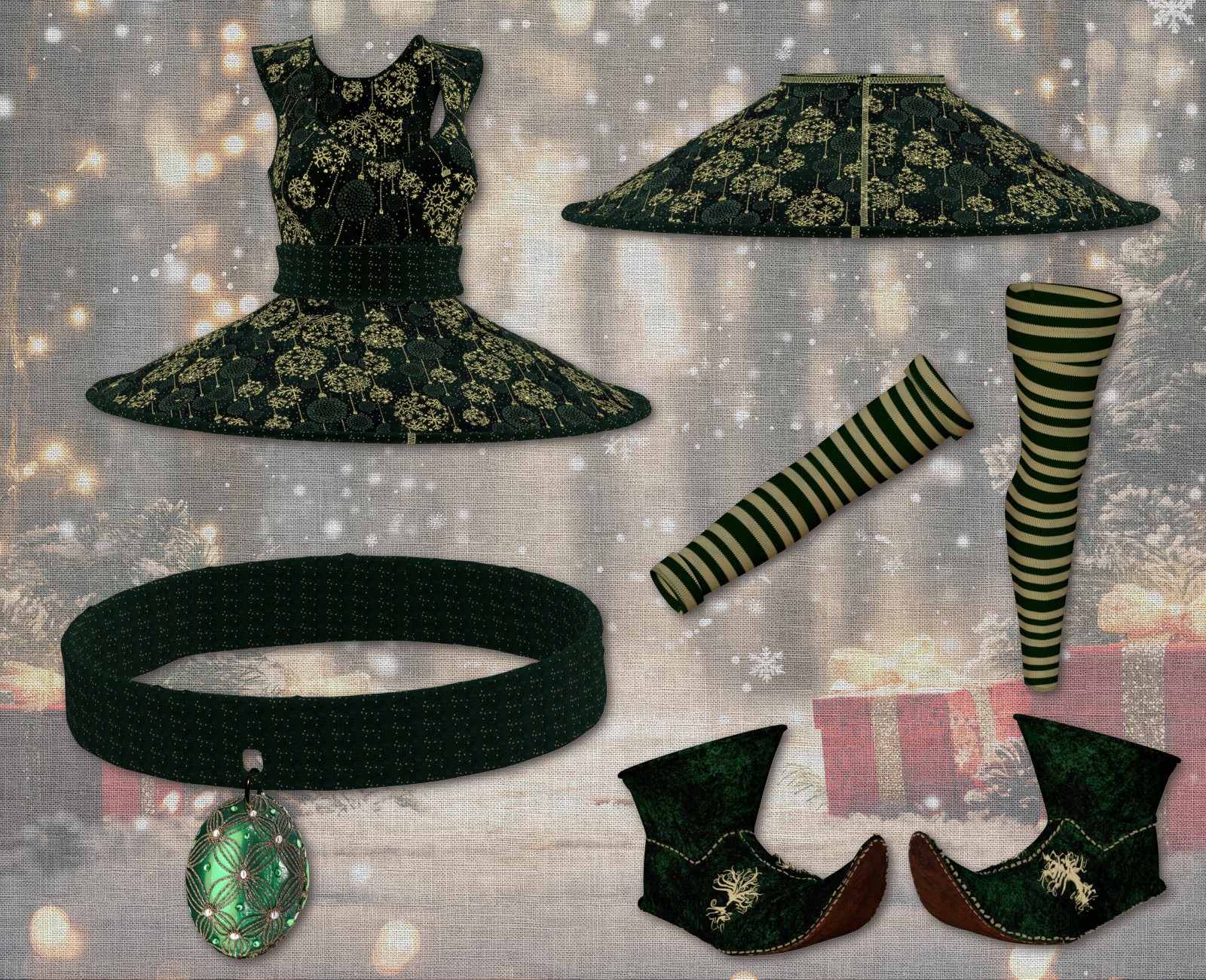 Funny Christmas for Funny Clothing Set by N/A