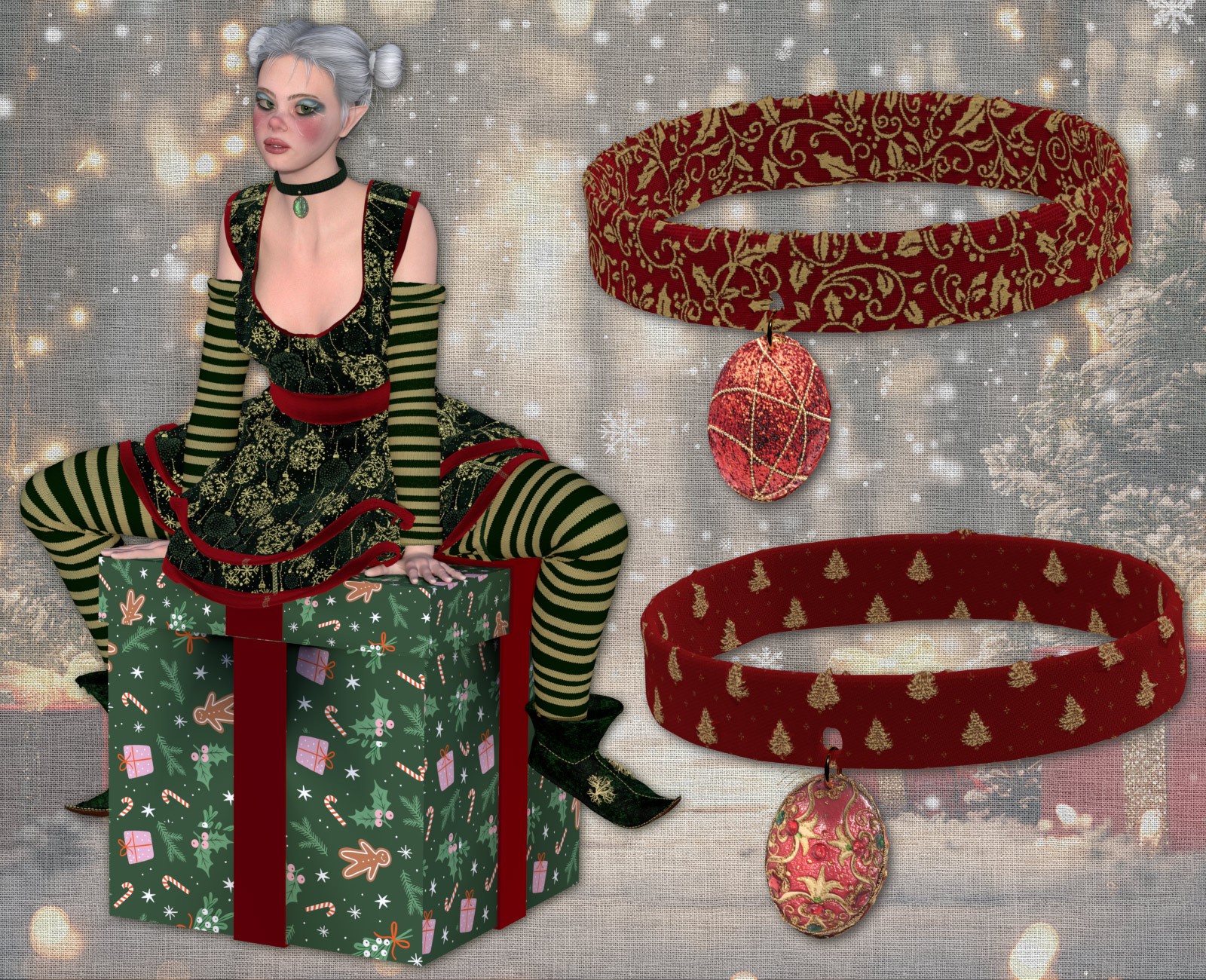 Funny Christmas for Funny Clothing Set by N/A