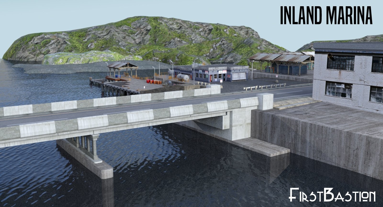1stB InLand Marina iRay & 3DL by N/A