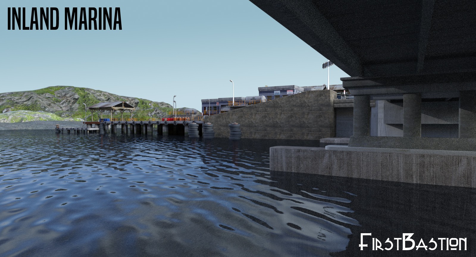 1stB InLand Marina iRay & 3DL by N/A