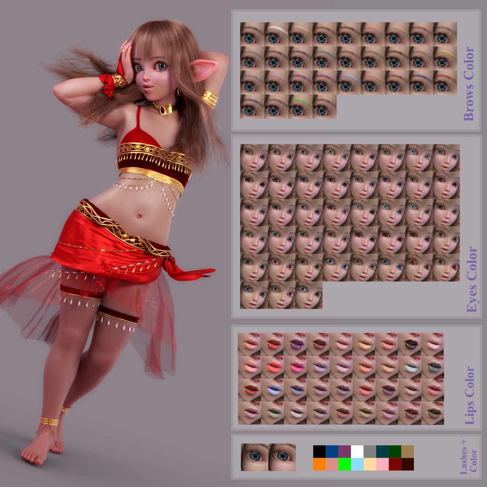 CW_Pia for Genesis 9 by N/A