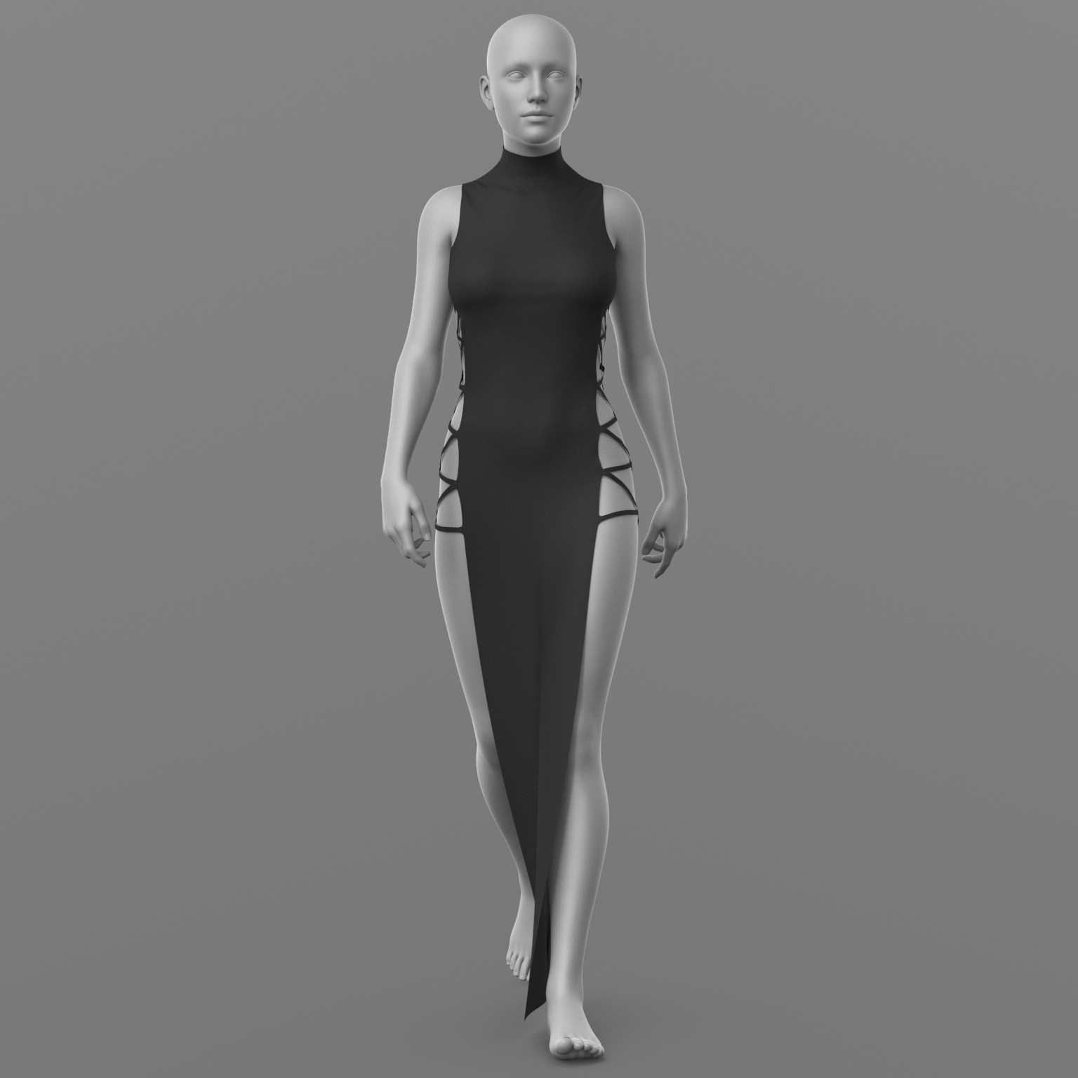 Dress Ribbons G8 Female by N/A