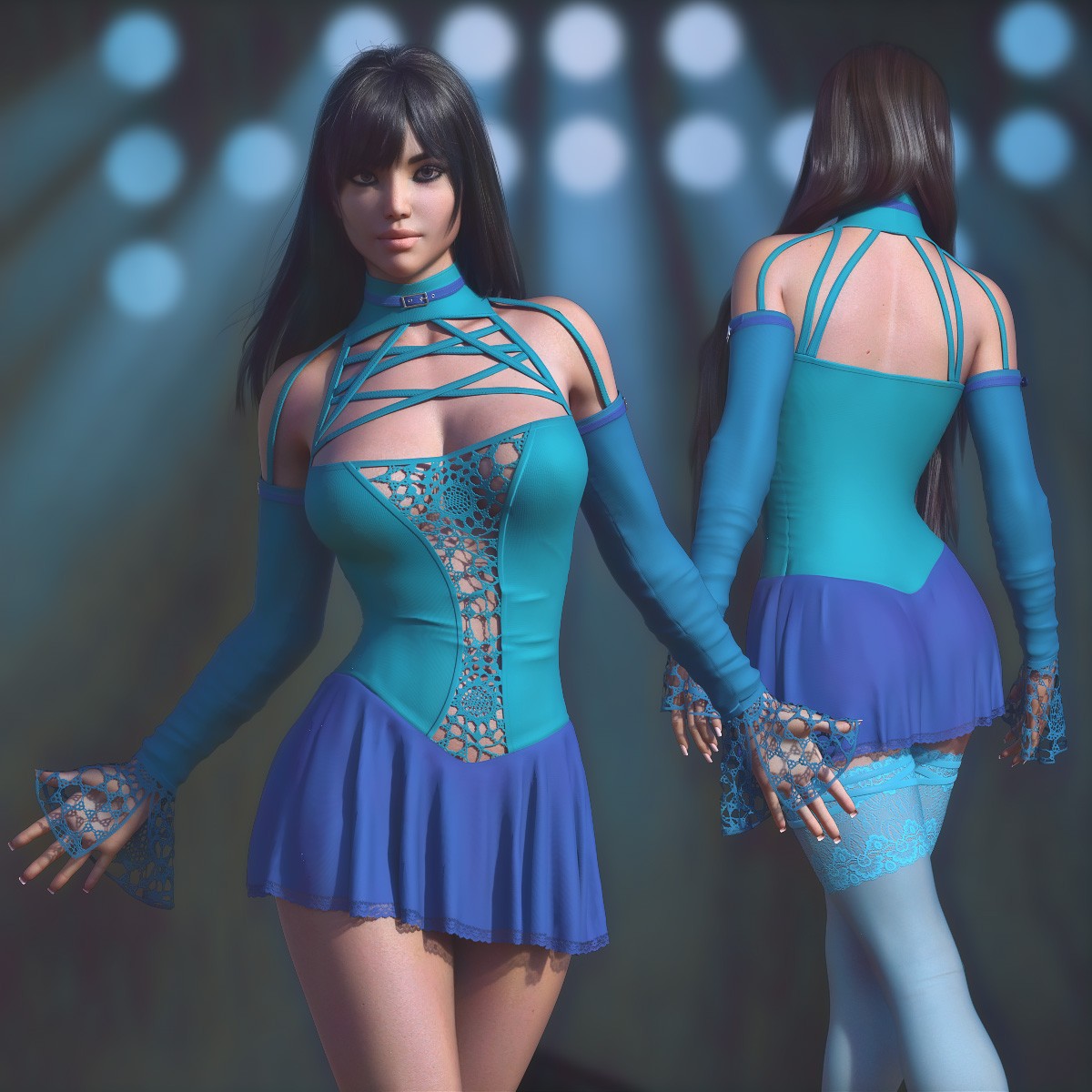 Coco Mini Dress for 8/8.1 Genesis Female by N/A