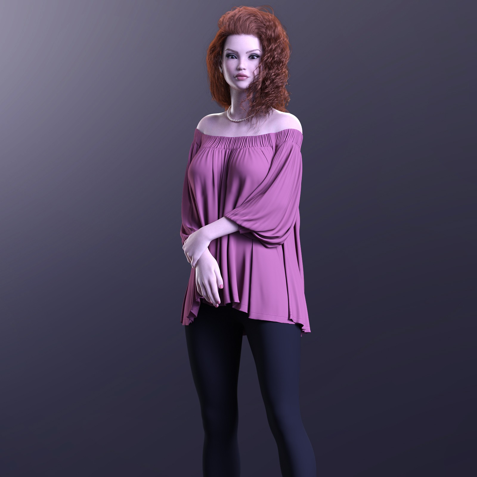 MbM Breezy Fall Outfit for Genesis 8 Female by N/A