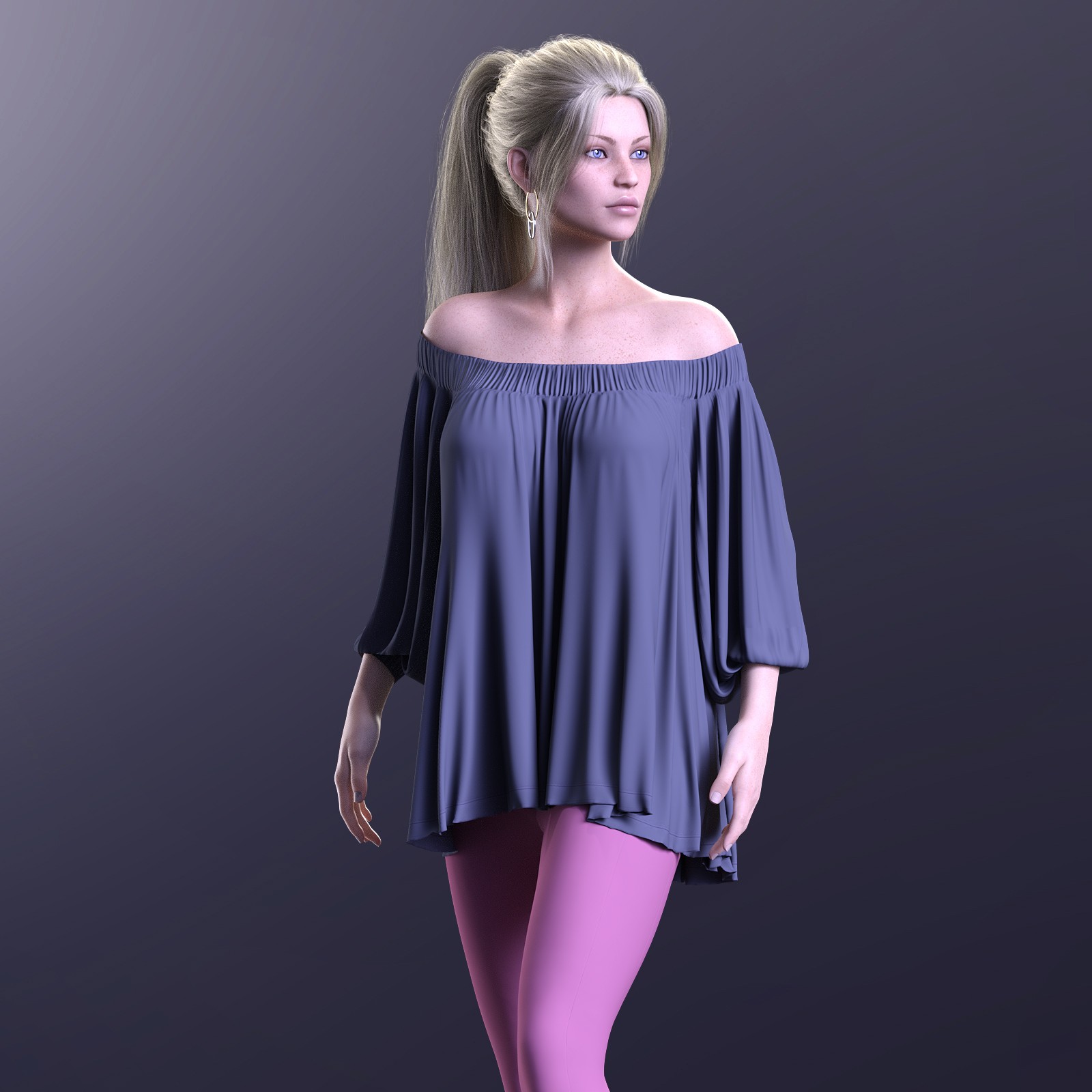 MbM Breezy Fall Outfit for Genesis 8 Female by N/A