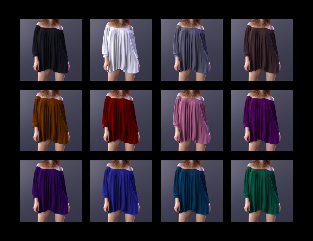 MbM Breezy Fall Outfit for Genesis 8 Female by N/A