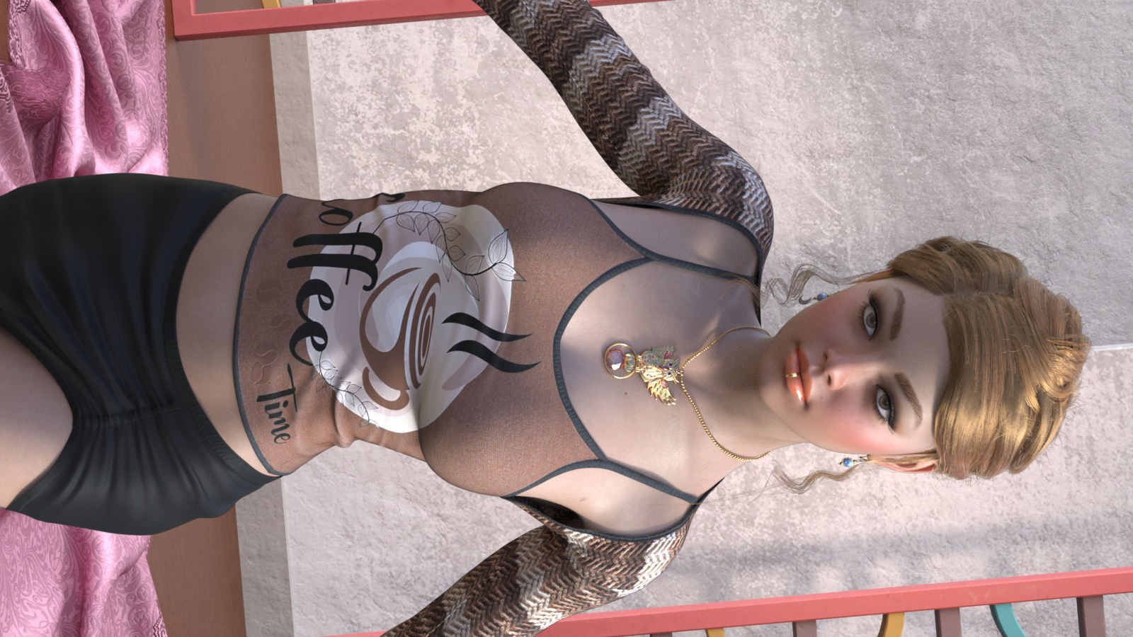 DA-Trendy for dForce Essentials Casual Shrug and Tank G8FG8.1F by Sveva by N/A