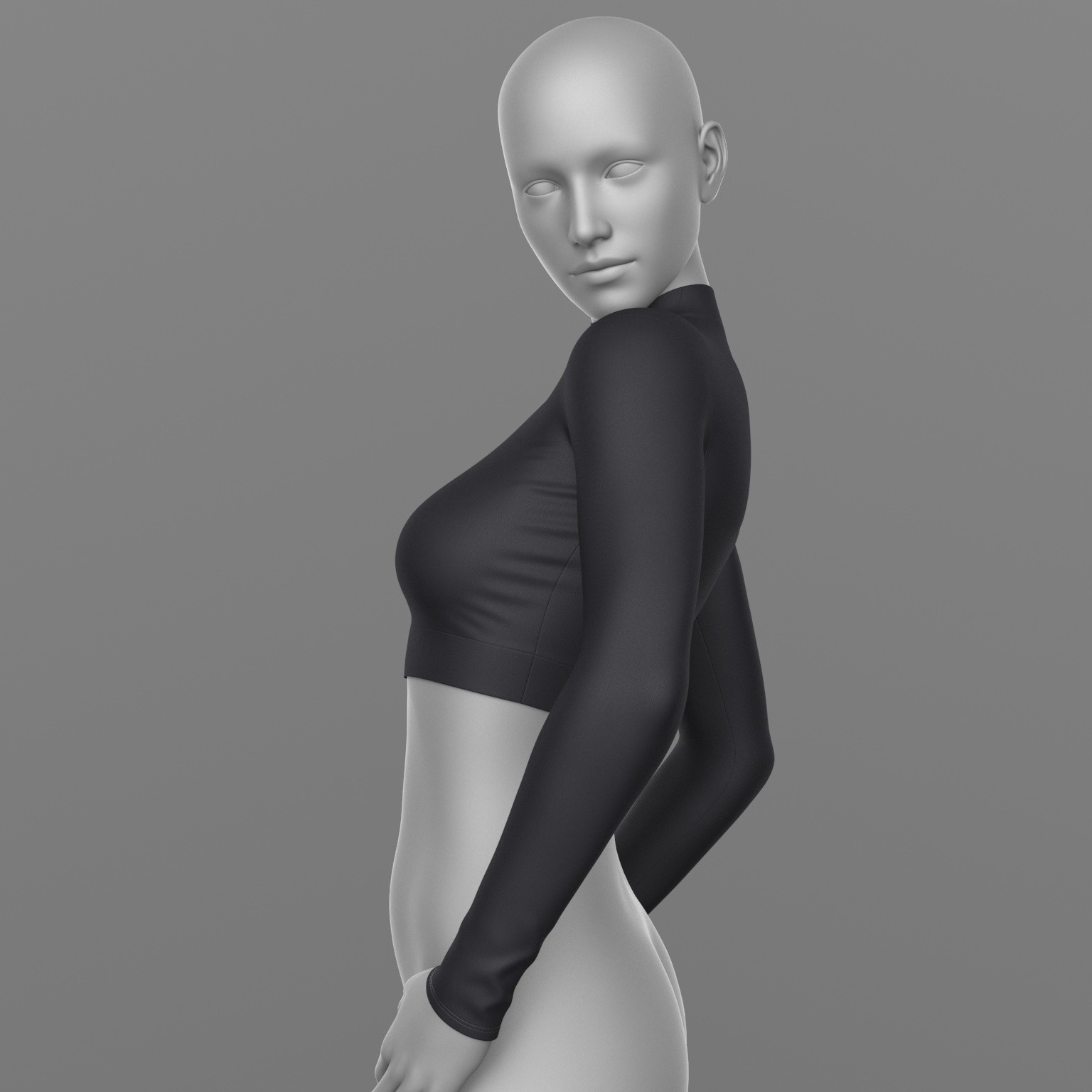 Long Sleeve Top G8 Female by N/A