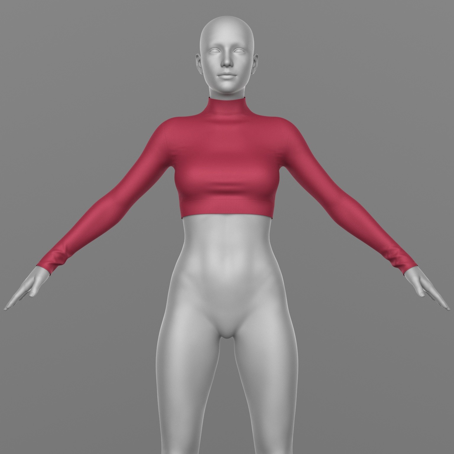 Long Sleeve Top G8 Female by N/A