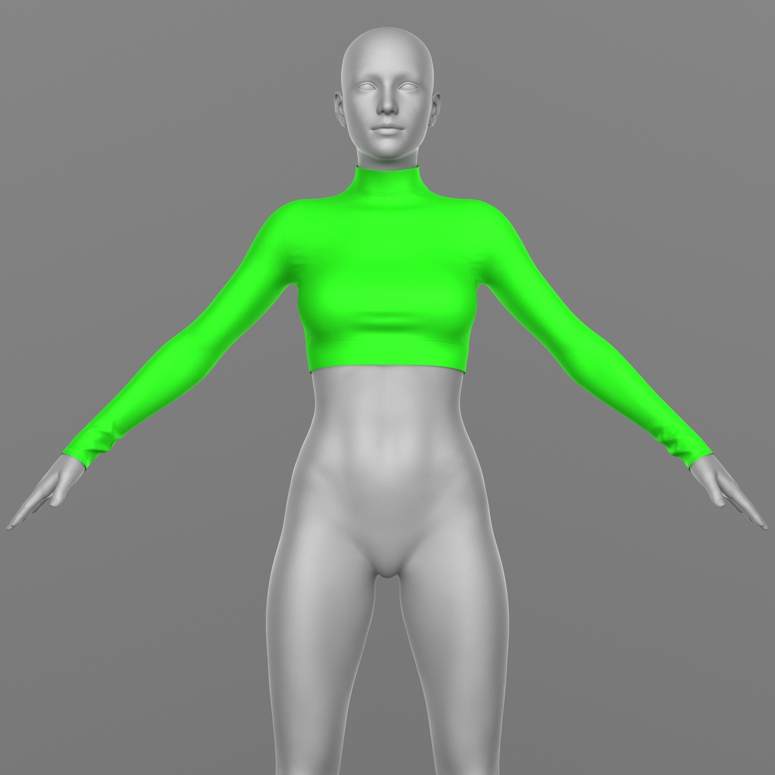 Long Sleeve Top G8 Female by N/A